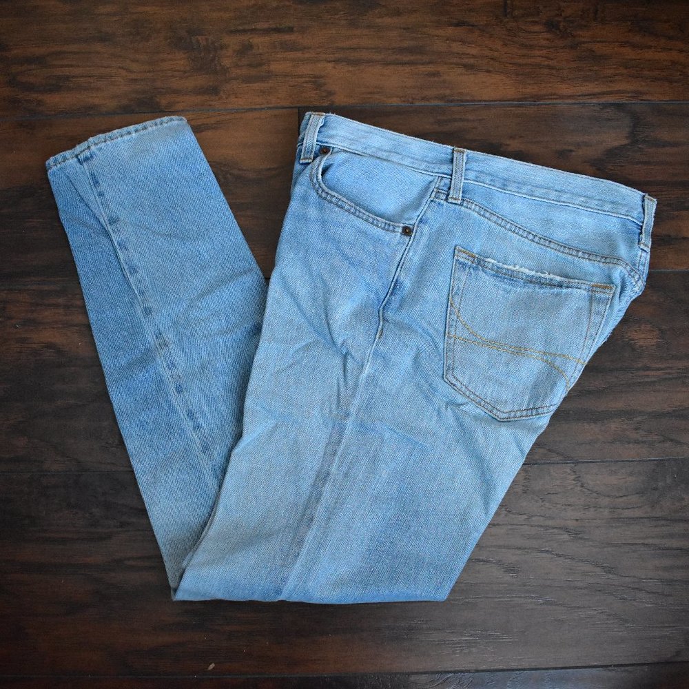 Hollister Men Slim Straight Denim Jeans 31x30